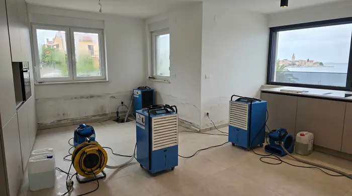 Isušivanje vlage poslije poplave, sanacija poslije poplave