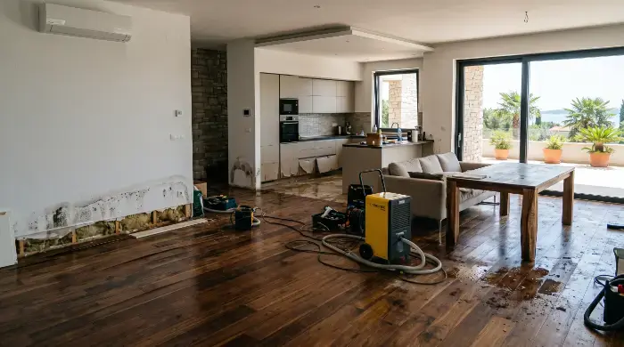 Sanacija poslije poplave isušivanje vlage
