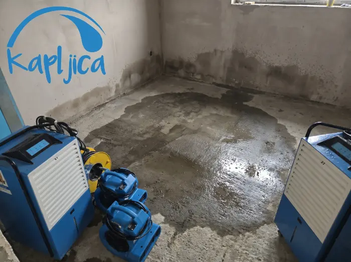 Proces najma isušivača vlage