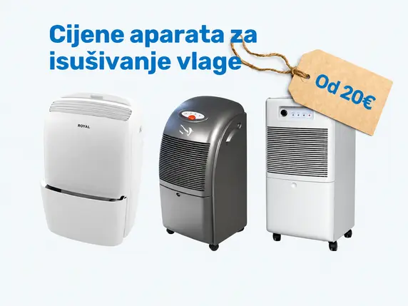 Cijene aparata za isušivanje vlage - Kapljica